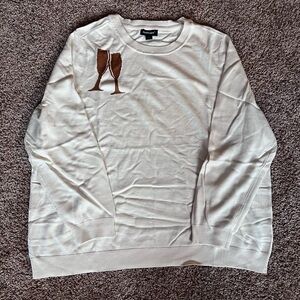 LIKE NEW Cream Champagne Sweater
